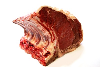 Rib of beef on the bone